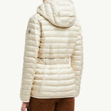 Oredon Hooded Mid-Length Down Jacket