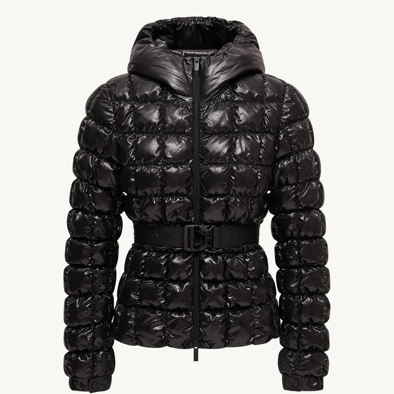 Eynard Hooded Square-Quilted Short Down Jacket
