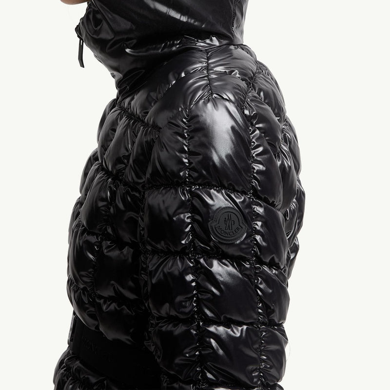 Eynard Hooded Square-Quilted Short Down Jacket