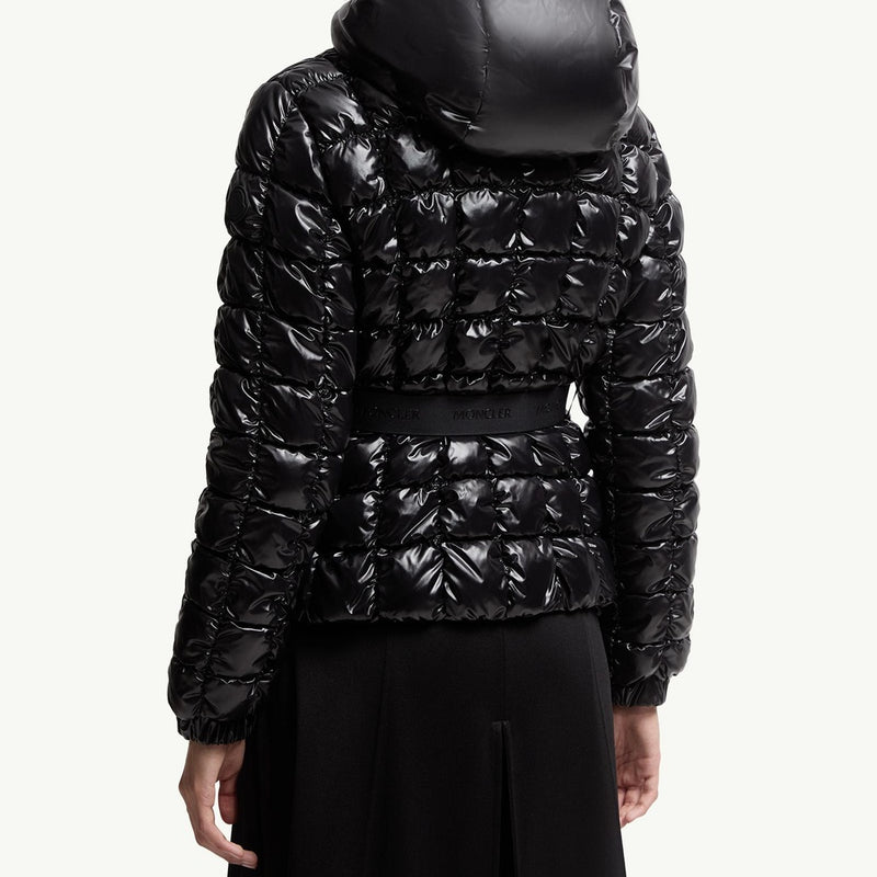 Eynard Hooded Square-Quilted Short Down Jacket