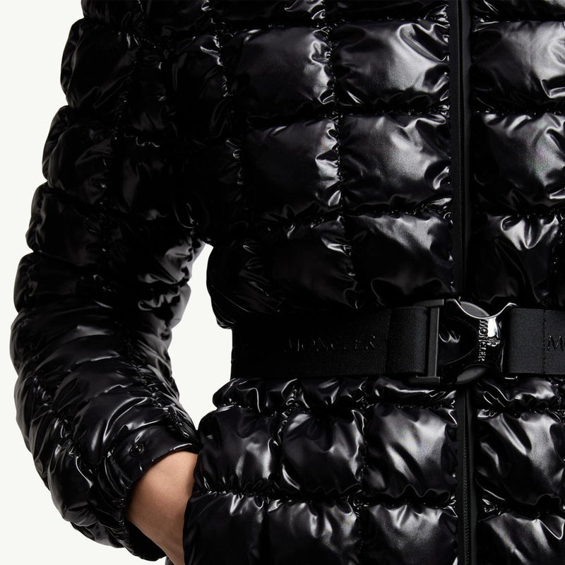Eynard Hooded Square-Quilted Short Down Jacket
