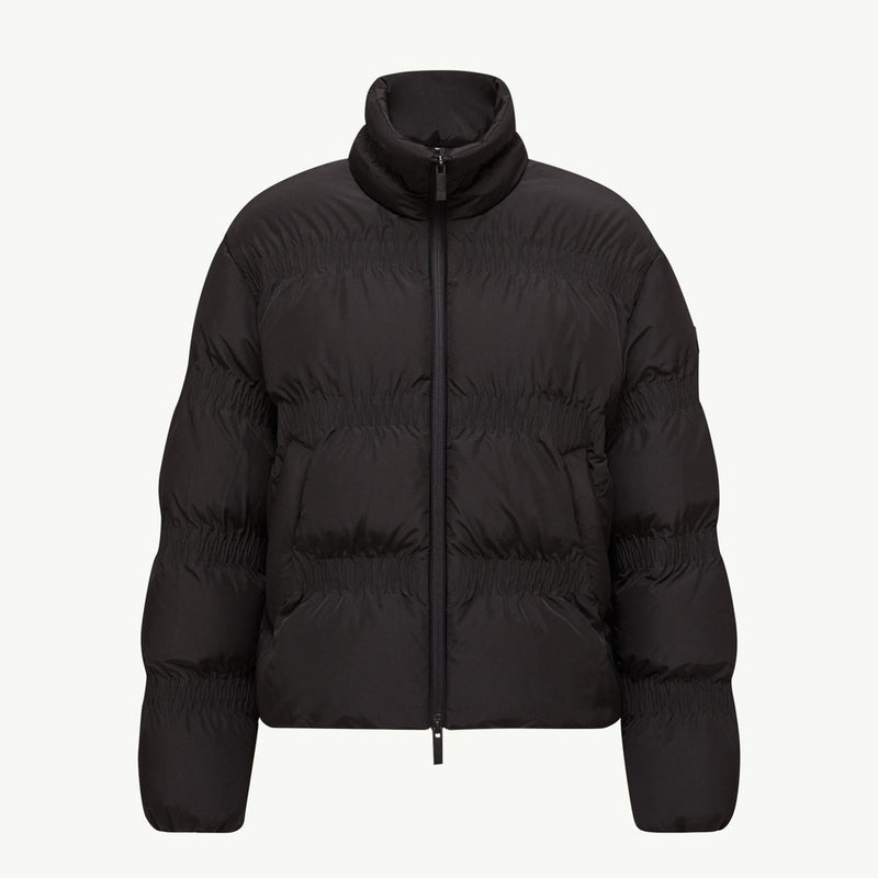 Ravignan Gather-Quilted Short Down Jacket