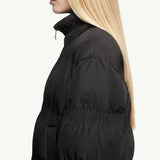 Ravignan Gather-Quilted Short Down Jacket