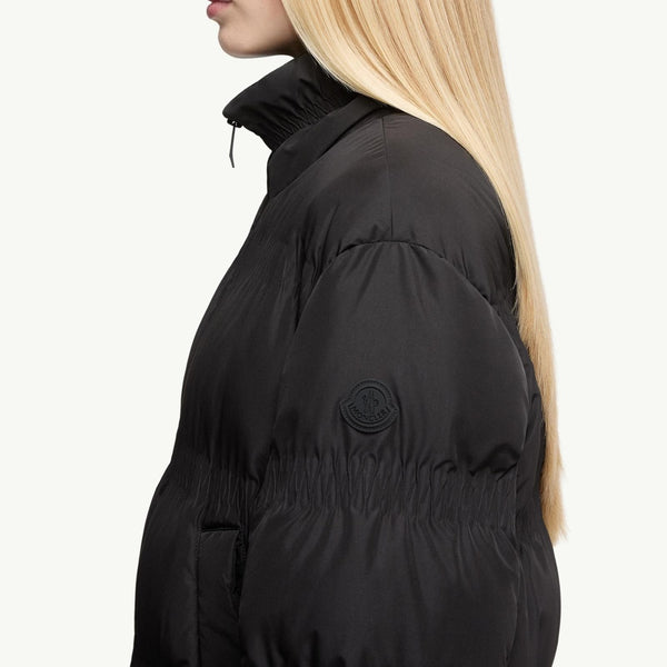 Ravignan Gather-Quilted Short Down Jacket