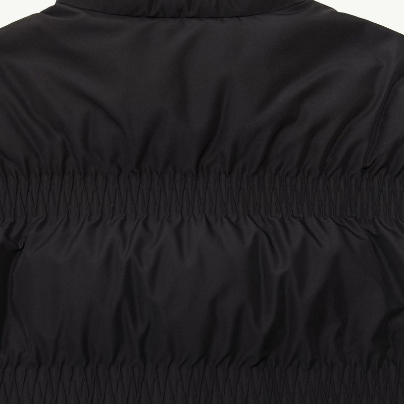 Ravignan Gather-Quilted Short Down Jacket