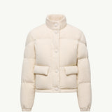 Aliminia Velvet Short Down Jacket