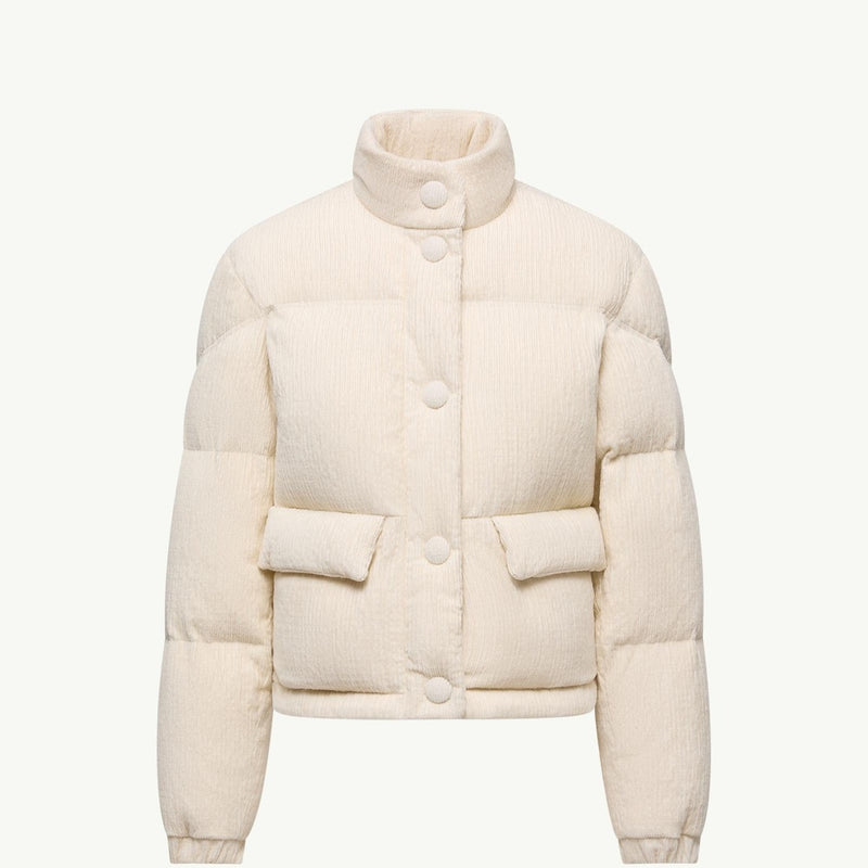 Aliminia Velvet Short Down Jacket
