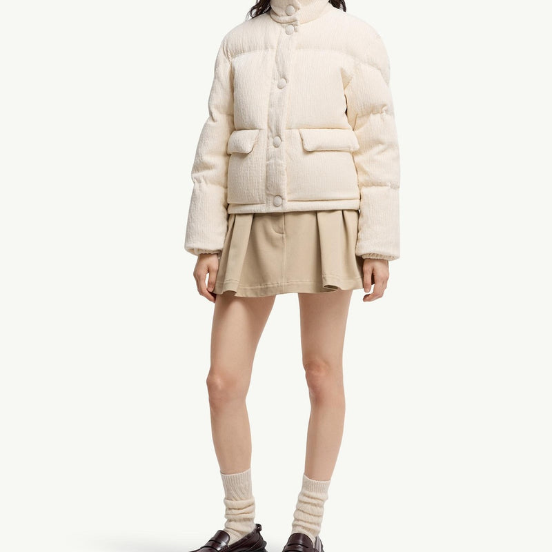 Aliminia Velvet Short Down Jacket