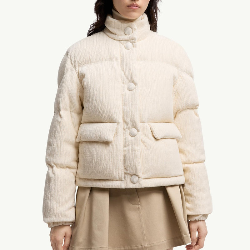 Aliminia Velvet Short Down Jacket