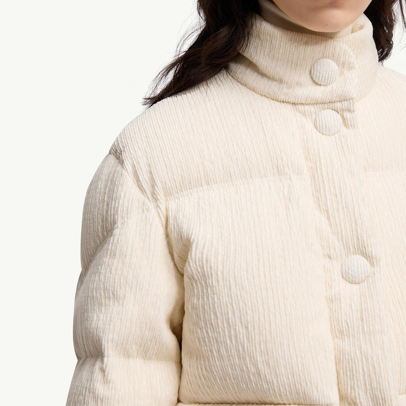 Aliminia Velvet Short Down Jacket