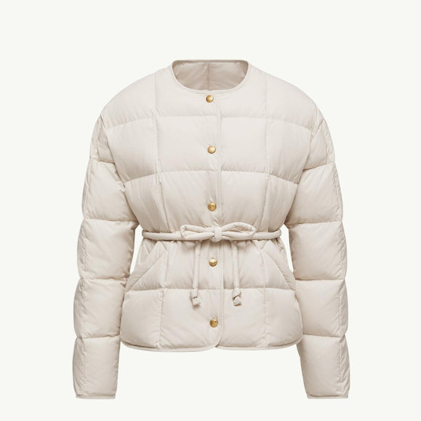 Caramagne Belted Short Down Jacket