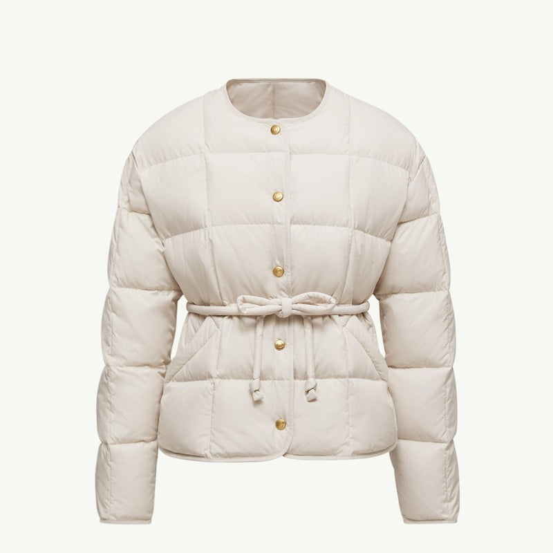 Caramagne Belted Short Down Jacket