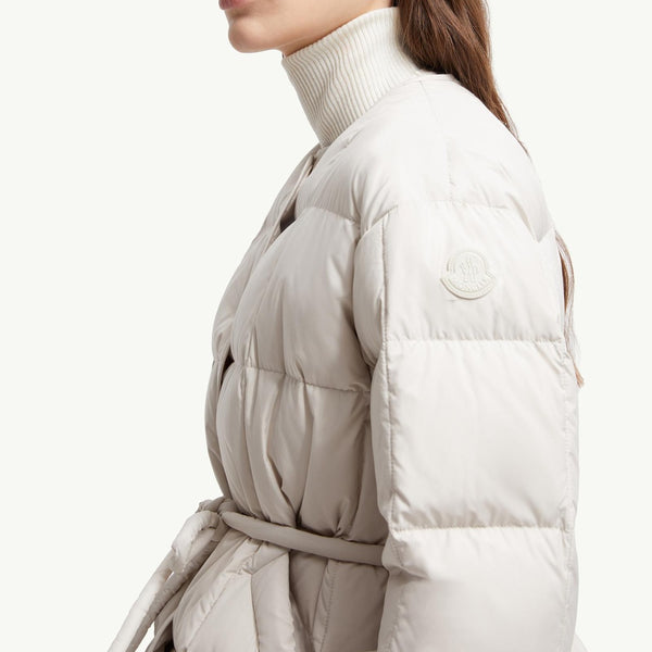 Caramagne Belted Short Down Jacket
