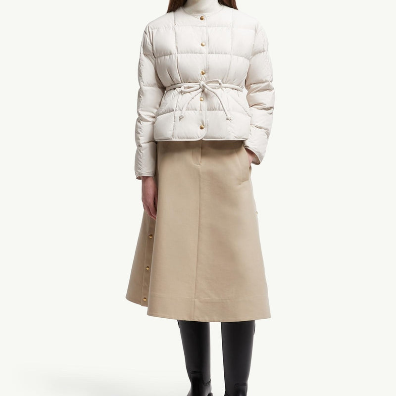 Caramagne Belted Short Down Jacket