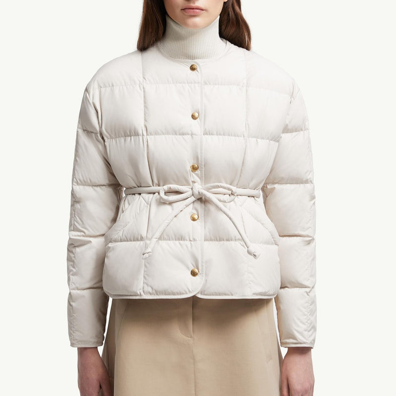 Caramagne Belted Short Down Jacket