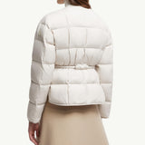 Caramagne Belted Short Down Jacket