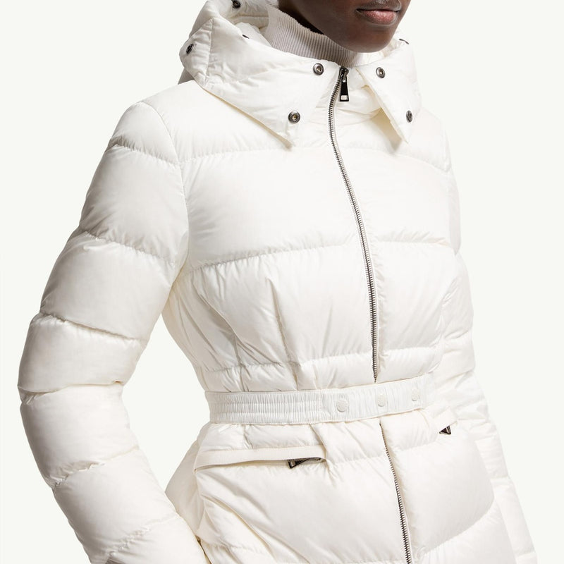 Boed Hooded Shearling-Trimmed Short Down Jacket
