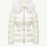Boed Hooded Shearling-Trimmed Short Down Jacket
