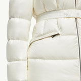 Boed Hooded Shearling-Trimmed Short Down Jacket