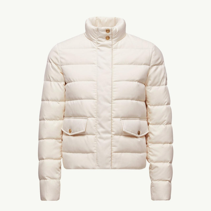 Tegea Wave-Quilted Short Down Jacket