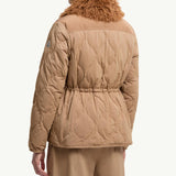 Quintin 3-in-1 Shearling-Trimmed Short Down Jacket