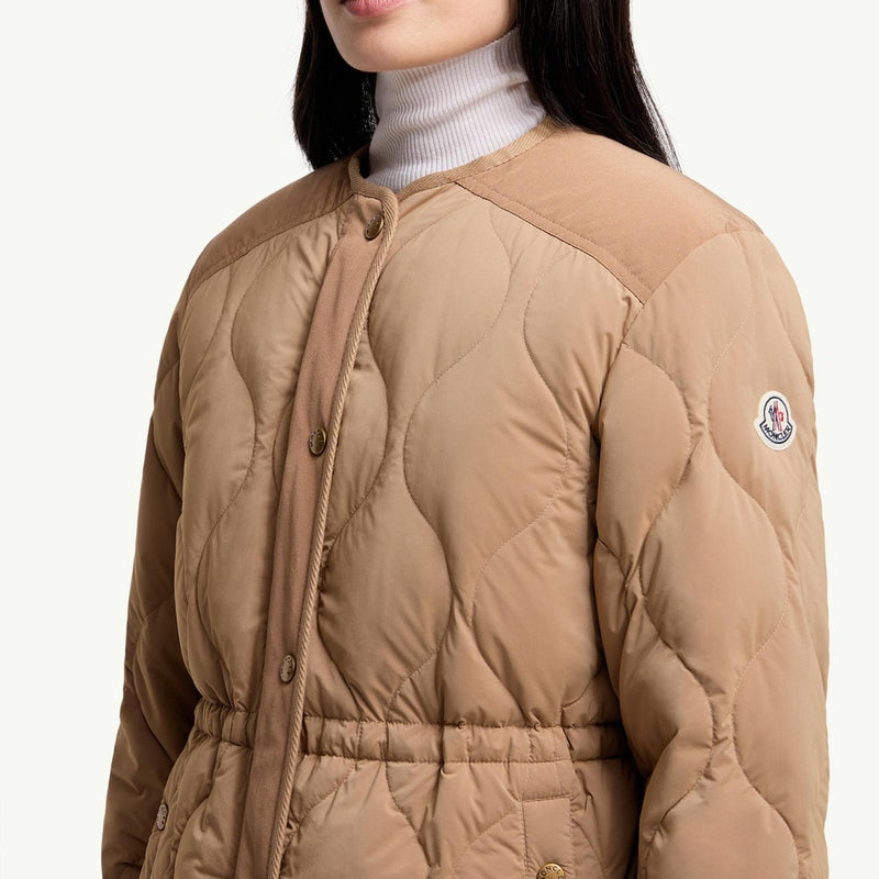 Quintin 3-in-1 Shearling-Trimmed Short Down Jacket