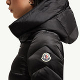 Cupidone Hooded Shearling-Trimmed Short Down Jacket