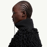 Moncler x EE72 by Edward Enninful Wool Blend Zip-Up Cardigan