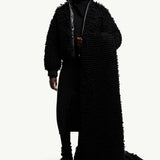 Moncler x EE72 by Edward Enninful Wool Blend Zip-Up Cardigan