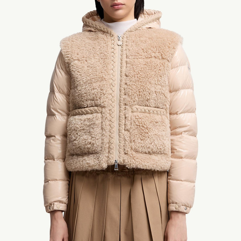 Plantay Hooded Teddy Short Down Jacket
