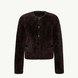 Epernon Shearling Short Down Jacket
