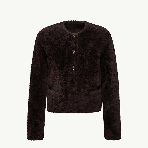 Epernon Shearling Short Down Jacket