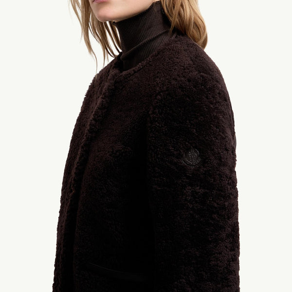 Epernon Shearling Short Down Jacket