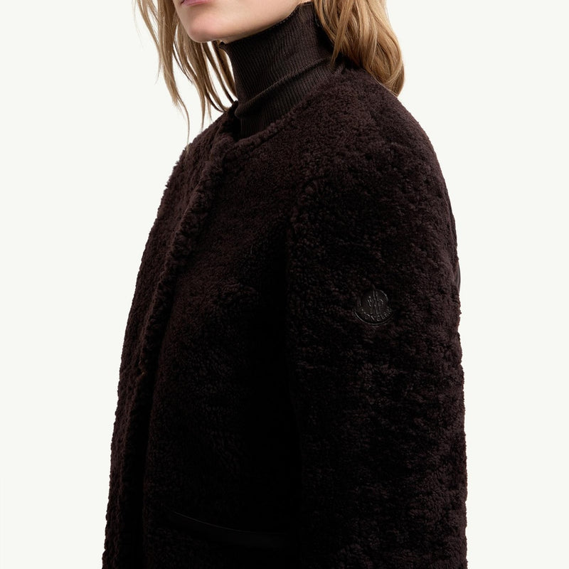 Epernon Shearling Short Down Jacket
