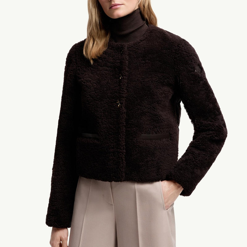 Epernon Shearling Short Down Jacket