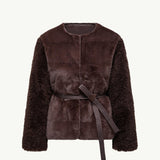 Epernon Shearling Short Down Jacket