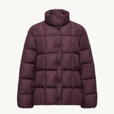 Cochevinne Square-Quilted Short Down Jacket