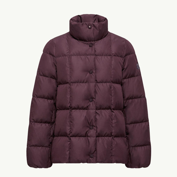 Cochevinne Square-Quilted Short Down Jacket