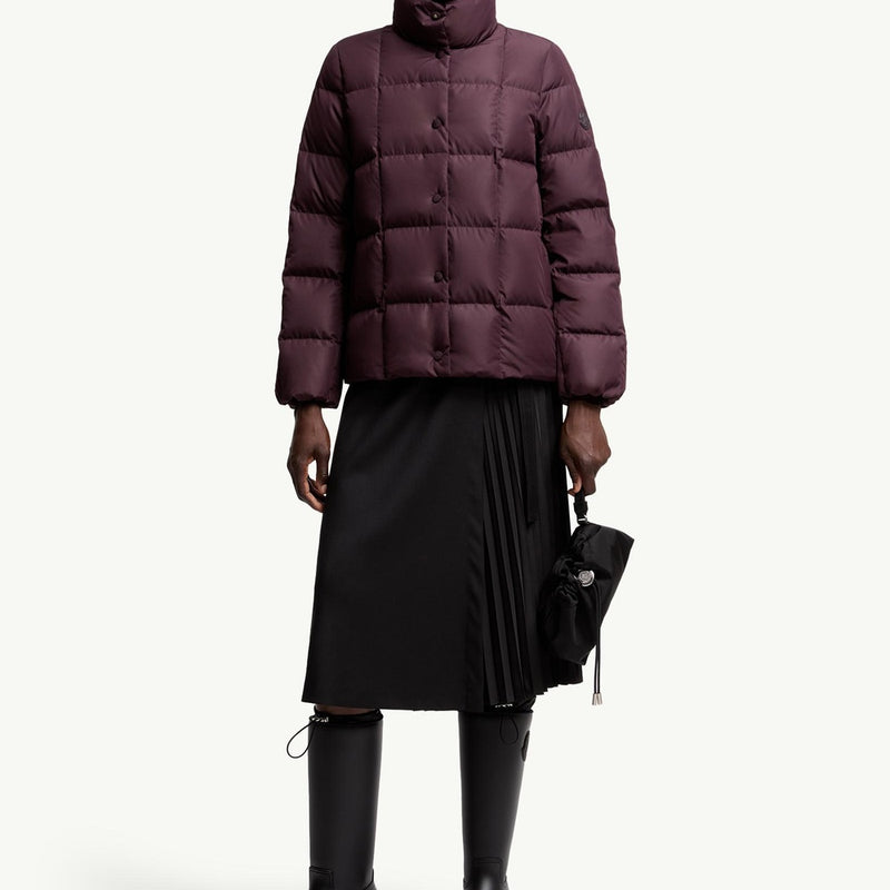 Cochevinne Square-Quilted Short Down Jacket