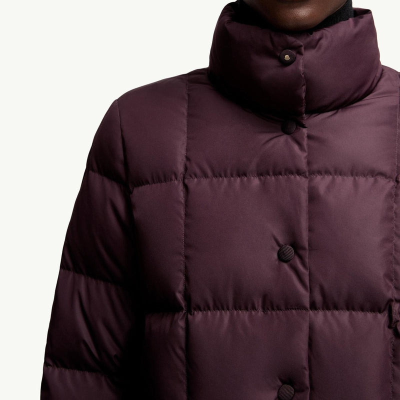 Cochevinne Square-Quilted Short Down Jacket