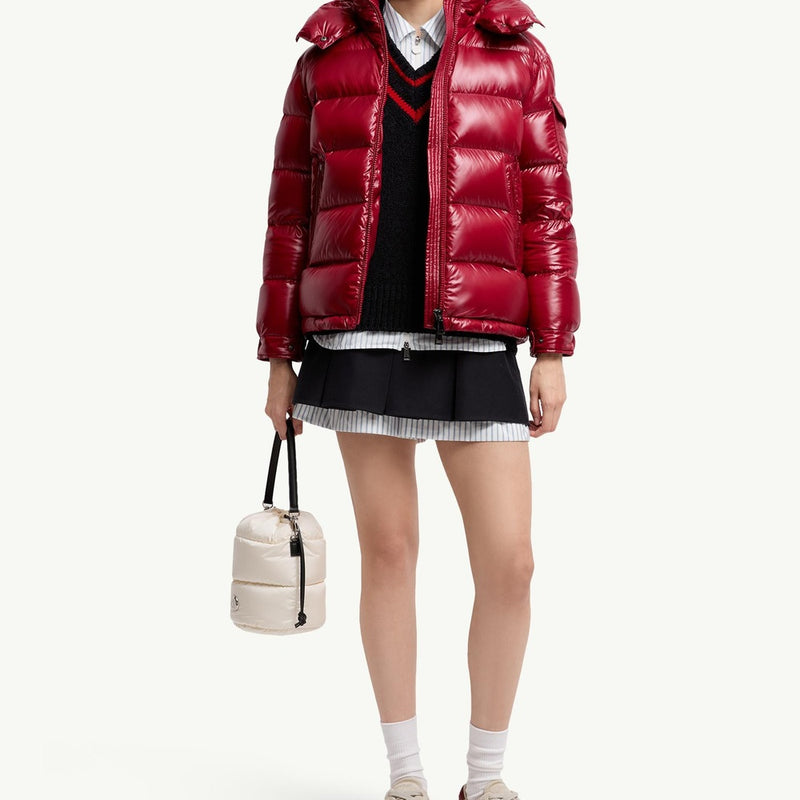 Maire Hooded Short Down Jacket