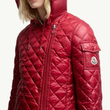 Corbelin Diamond-Quilted Hooded Short Down Jacket
