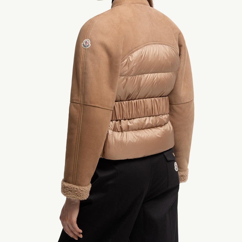 Vougeot Suede Short Down Jacket