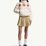Megara Wool-Trimmed Short Down Jacket