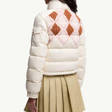 Megara Wool-Trimmed Short Down Jacket