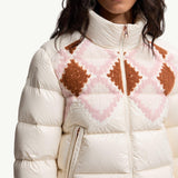 Megara Wool-Trimmed Short Down Jacket