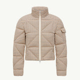 Megara Wool-Trimmed Short Down Jacket