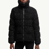 Urbel Tweed Short Down Jacket