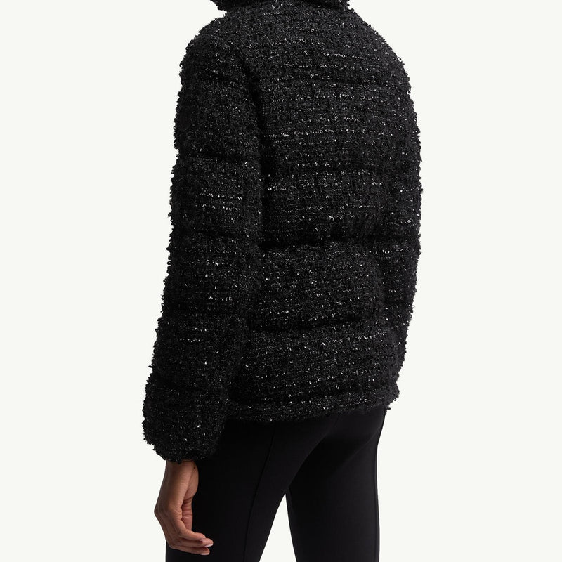 Urbel Tweed Short Down Jacket