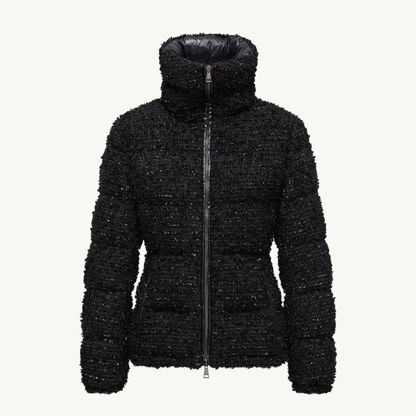 Urbel Tweed Short Down Jacket